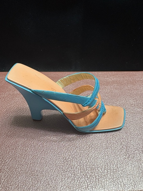 Just The Right Shoe Shoes - Just The Right Shoe Turquoise Strappy Heels